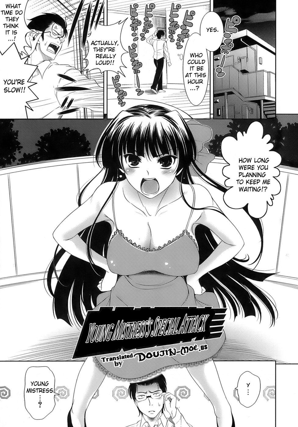 Hentai Manga Comic-Young Mistress's Special Attack-Read-1